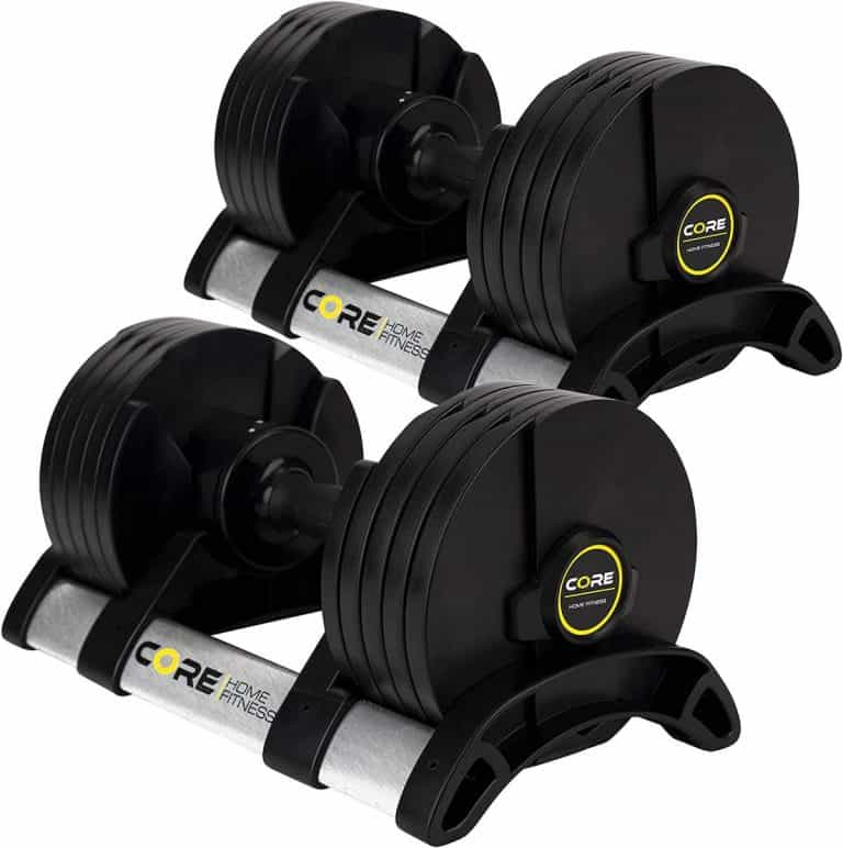 Core Fitness Adjustable Dumbells Core Fitness Adjustable Dumbells
