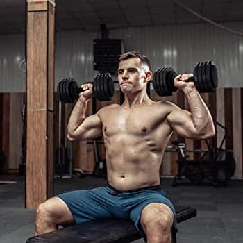 Adjustable Dumbbell Weight Range Adjustable Dumbbell Weight Range