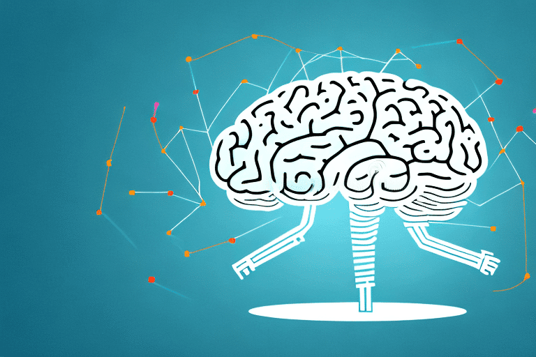 A brain navigating through an obstacle course A brain navigating through an obstacle course